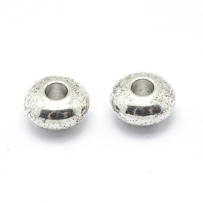Rondelle Brass Beads KK-L112A-01S-1
