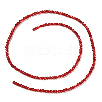 Imitation Jade Glass Beads Strands GLAA-K062-A01-01-1