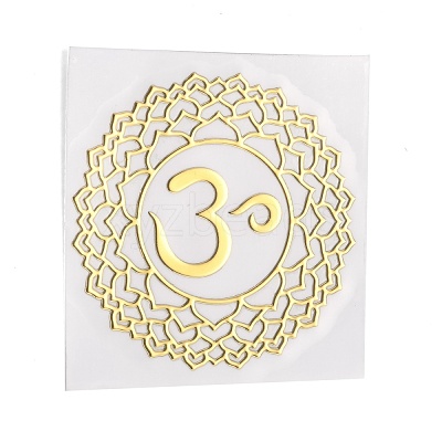Self Adhesive Brass Stickers DIY-I044-08G-1