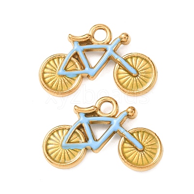 304 Stainless Steel Pendants STAS-D263-12A-G-1