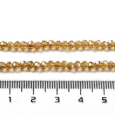 Electroplate Transparent Glass Beads Strands LS-EGLA-A035-T3mm-A04-1