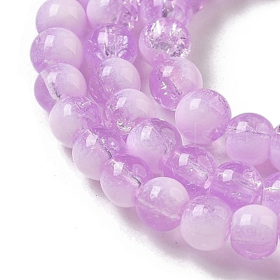 Crackle Glass Beads X1-GLAA-U001-4mm-04-1