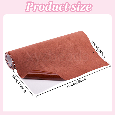 Suede Fabric for Car Interior Decoration Modified Furniture Decorationm AJEW-WH0561-91C-1