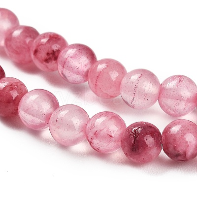 Natural Green Jade Beads Strands G-B128-A06-01-1