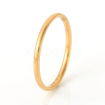 201 Stainless Steel Plain Band Rings RJEW-G107-1.5mm-7-G-1