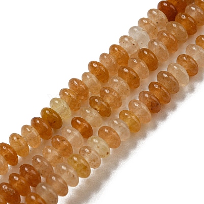 Natural Red Aventurine Beads Strands G-K343-C02-01-1