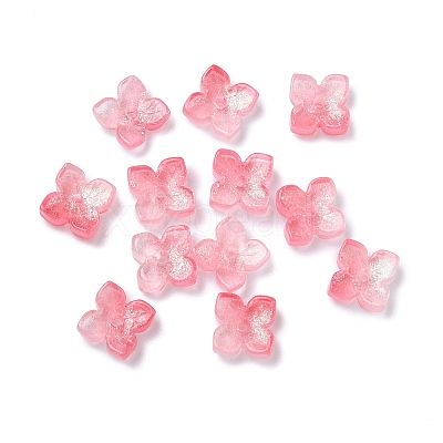 Dyed & Heated Glass Bead Caps GLAA-Z019-01L-1
