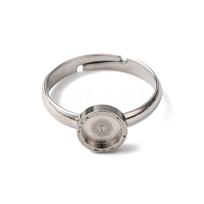304 Stainless Steel Adjustable Ring Components STAS-B098-02B-P-1