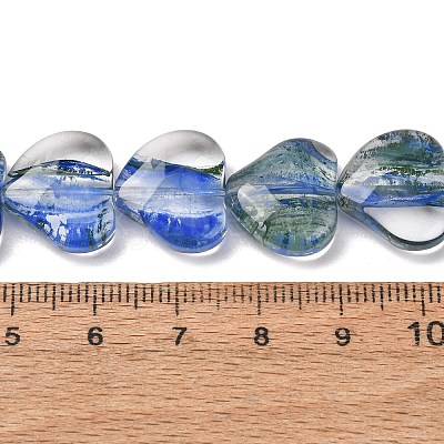 Transparent Handmade Lampwork Beads LA-CBAF0C8-01D-1