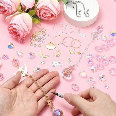 DIY Glass Suncatchers Making Kits DIY-YW0008-94-1