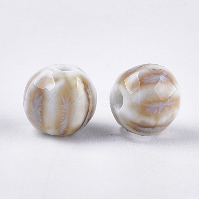 Handmade Porcelain Beads PORC-S498-24E-1