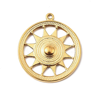 304 Stainless Steel Pendants STAS-H482-01G-1