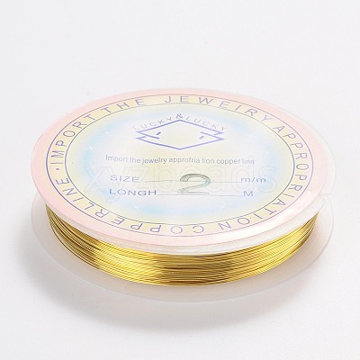 Copper Jewelry Wire CW0.2mm007-1