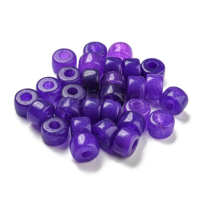 Natural White Jade Dyed Beads G-G003-A06-02-1