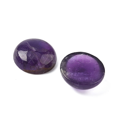 Natural Amethyst Cabochons G-A265-01A-1