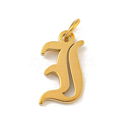 Ion Plating(IP) 304 Stainless Steel Charms STAS-I010-01G-I-1