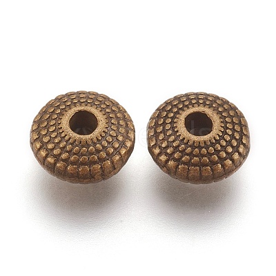 Tibetan Style Alloy Spacer Beads MLF0391Y-1