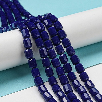 Opaque Glass Beads Strands GLAA-G112-03R-1