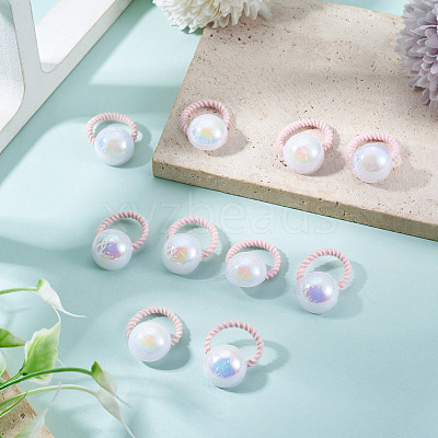 10Pcs Plastic Girls Hair Accessories OHAR-TAC0011-001C-1