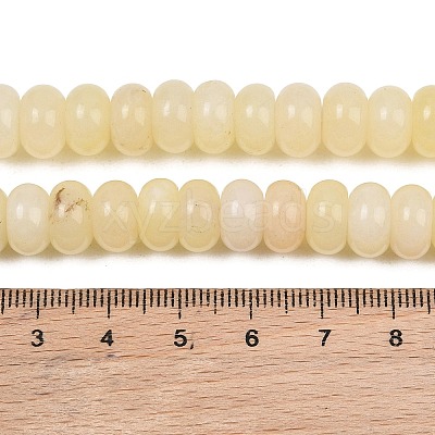 Dyed Natural White Jade Beads Strands G-G107-A45-01-1