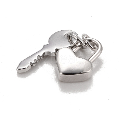 Rack Plating Real 18K Gold Plated Brass Pendants KK-E275-07P-1