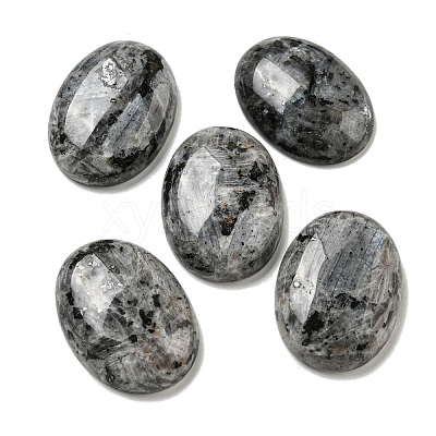 Natural Larvikite Cabochons G-C115-01B-40-1