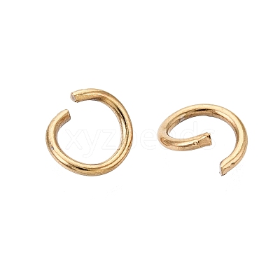 304 Stainless Steel Open Jump Rings STAS-Q113-7x1.0mm-02G-1