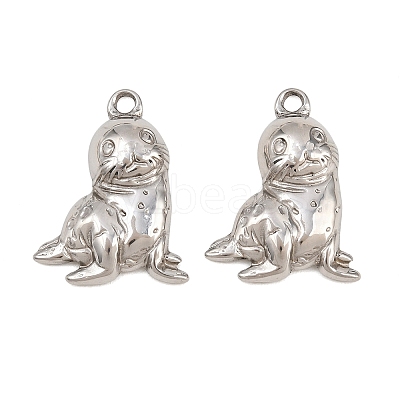 304 Stainless Steel Pendants STAS-K309-03C-P-1