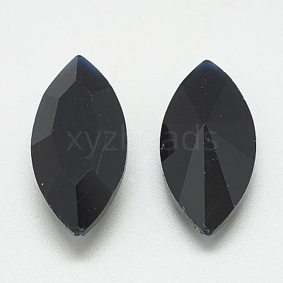 Pointed Back Glass Rhinestone Cabochons RGLA-T083-3x6mm-02-1
