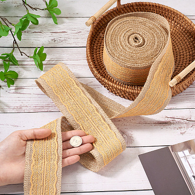 Burlap Ribbon OCOR-TAC0023-16E-1