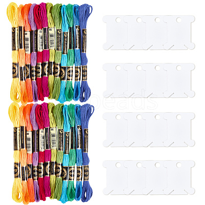 6-Ply Polyester Embroidery Floss OCOR-CY0002-03B-04-1
