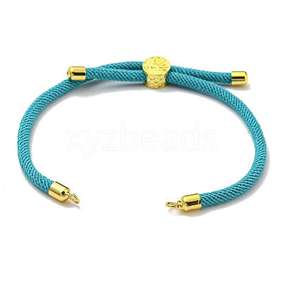 Nylon Cords Bracelet Makings Fit for Connector Charms AJEW-P116-01G-13-1