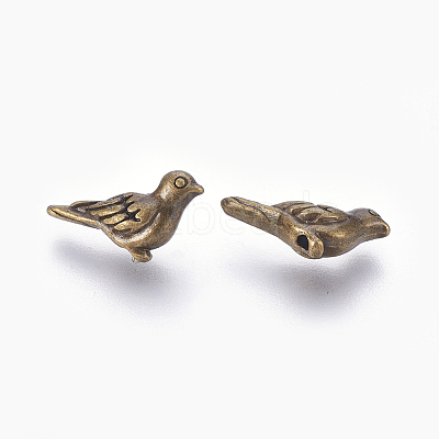 Tibetan Style Alloy Beads X-TIBEP-GC186-AB-NR-1