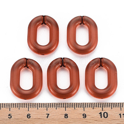 Transparent Acrylic Linking Rings MACR-S373-19-B08-1