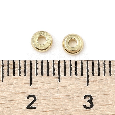 Rack Plating Brass Spacer Beads KK-A235-02G-02-1