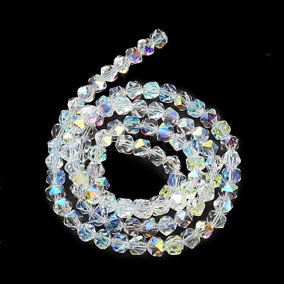 Electroplate Glass Beads EGLA-L018-B-AB05-1