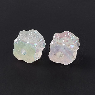Opaque Acrylic Beads OACR-E004-22-1