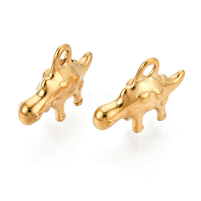 304 Stainless Steel Charms STAS-N112-12A-G-1