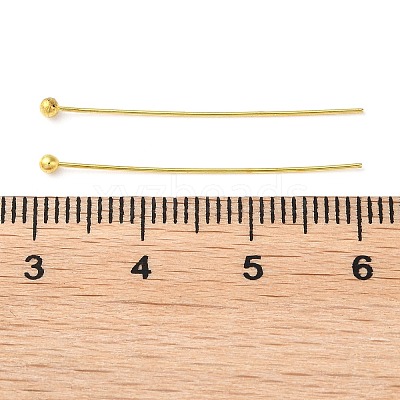 Brass Ball Head Pins X-RP0.5X30MM-G-01-1