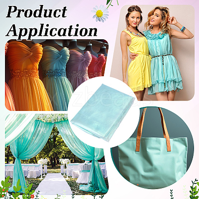 Polyester Fabrics DIY-WH0622-589B-1