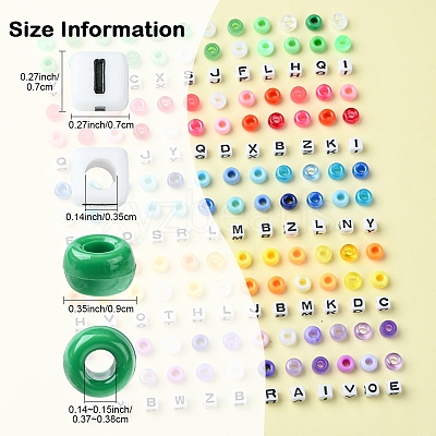 Transparent & Opaque Acrylic Beads KY-FS0001-26B-1