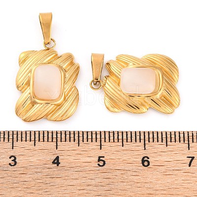 Ion Plating(IP)304 Stainless Steel Pendants STAS-H226-03G-1