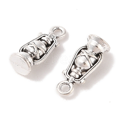 Kerosene Lamp Tibetan Style Alloy Pendants PALLOY-P077-01-1