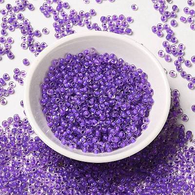 8/0 Transparent Glass Seed Beads SEED-F003-03B-09-1