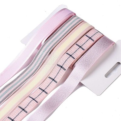 Polyester & Polycotton Ribbons Sets SRIB-P022-01D-02-1