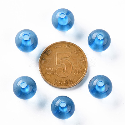 Transparent Acrylic Beads X-MACR-S370-A10mm-759-1