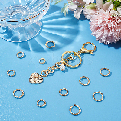30Pcs 3 Styles 304 Stainless Steel Open Jump Rings for Chainmaille Weaves STAS-UN0054-61-1