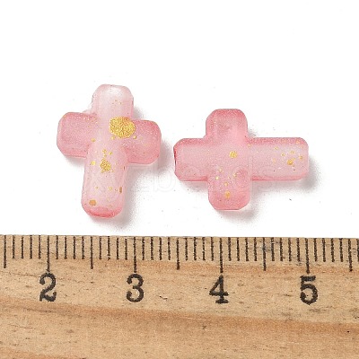 Gradient Color Transparent Acrylic Beads OACR-M023-03C-1