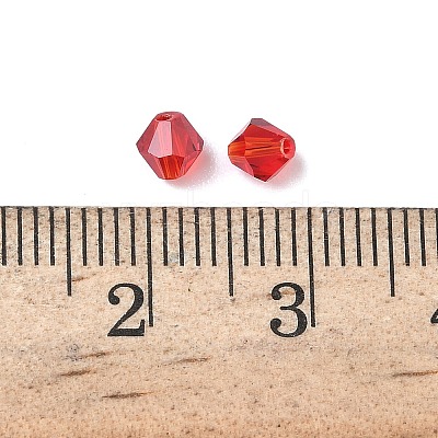 Imitation Austrian Crystal Beads SWAR-F022-4x4mm-208-1