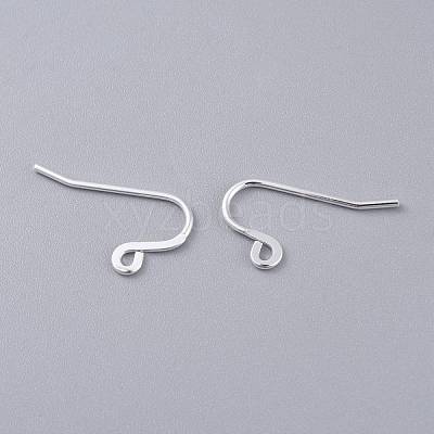 304 Stainless Steel French Earring Hooks STAS-K210-24S-1